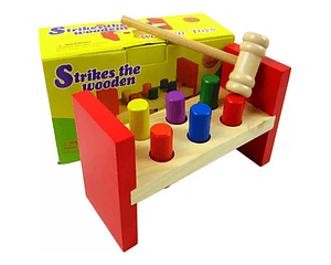 Banco Martillo de Madera 