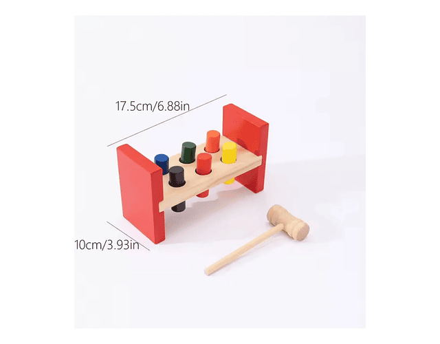 Banco Martillo de Madera 