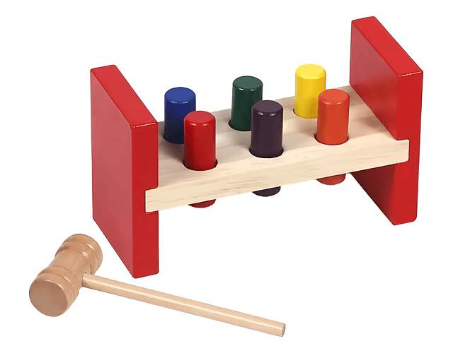 Banco Martillo de Madera 