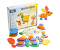 Puzzle Educativo Piedras de Colores