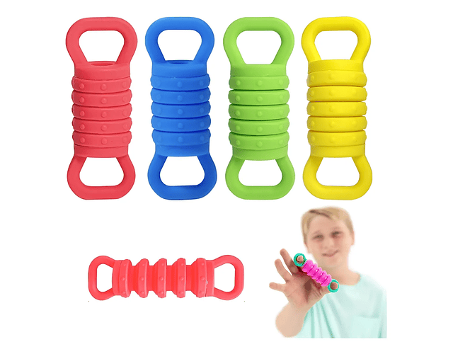 Pack 4 Fidget Pullys Antiestrés