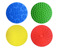 Set 4  Alfombrillas circulares Sensoriales 
