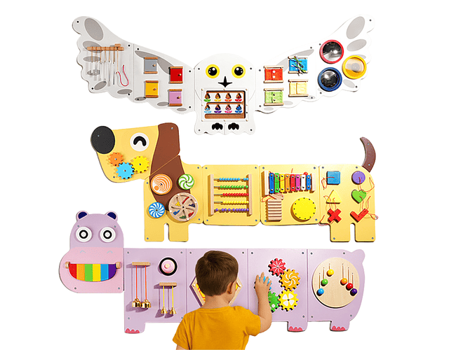 Panel Sensorial  interactivo de Pared