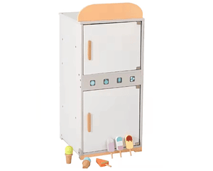 Refrigerador Didáctico de Madera Blanco