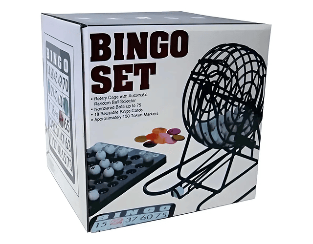 Set Bingo Tómbola Más Cartones