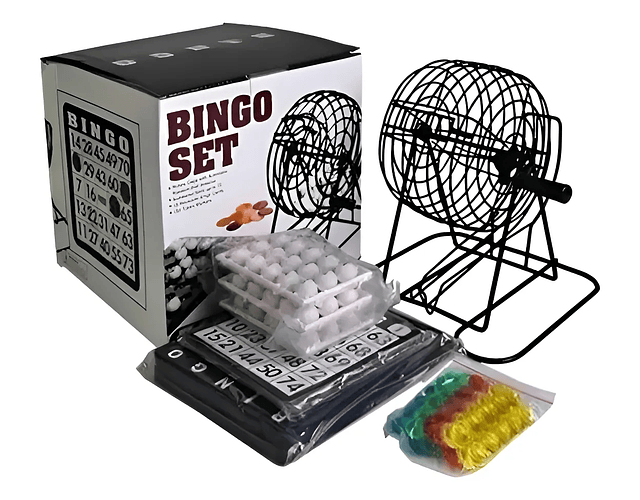 Set Bingo Tómbola Más Cartones