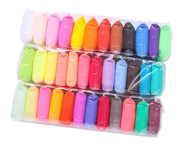 Pack Masas Slime Foamy 36 Colores 
