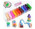 Pack Masas Slime Foamy 12 Colores 
