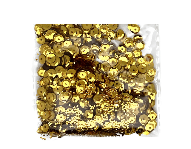 Lentejuelas 6mm  15gramos Manualidades