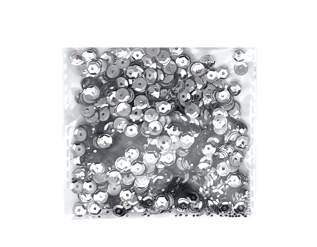 Lentejuelas 6mm  15gramos Manualidades