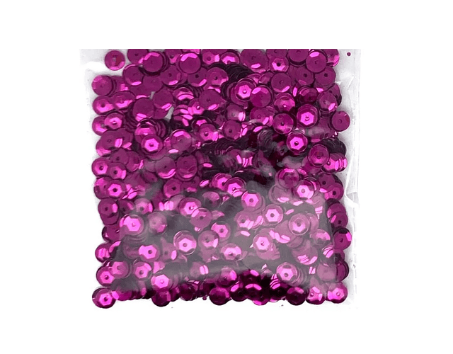 Lentejuelas 6mm  15gramos Manualidades