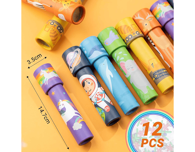 Caleidoscopio Giratorio Infantil 