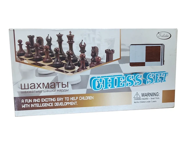 Ajedrez Madera Gran Calidad 39x39 Cm