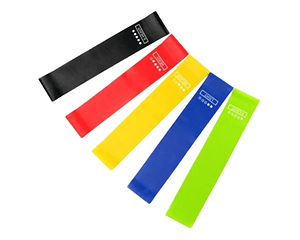 Set 5 Bandas Elásticas Resistencia 