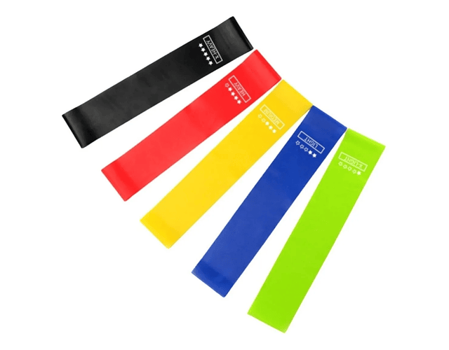 Set 5 Bandas Elásticas Resistencia 