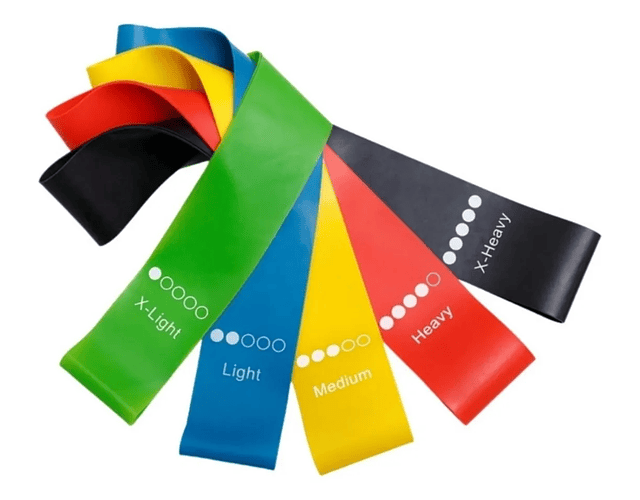 Set 5 Bandas Elásticas Resistencia 
