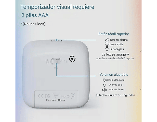 Temporizador Visual 60 Minutos