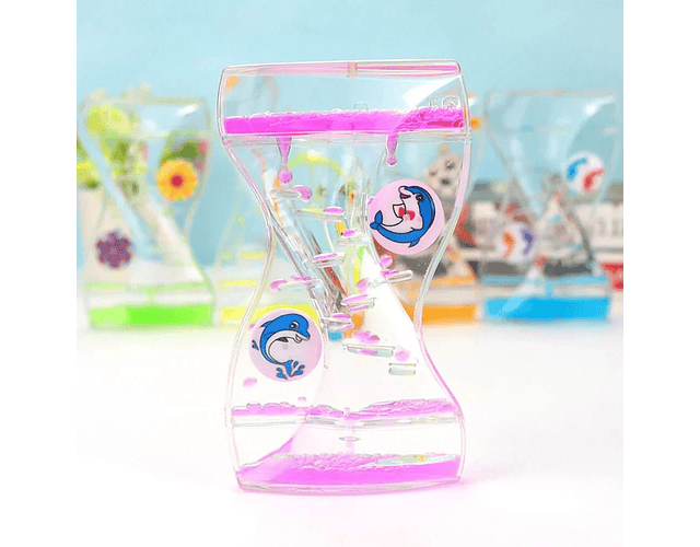 Reloj Burbuja Sensorial Giratorio