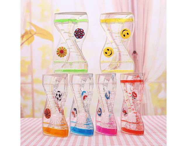 Reloj Burbuja Sensorial Giratorio