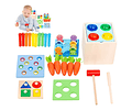 Caja de Zanahorias Montessori 5 en 1 
