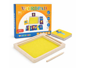 Bandeja Sensorial Montessori Arena Trazos Escritura