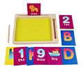 Bandeja Sensorial Montessori Arena Trazos Escritura