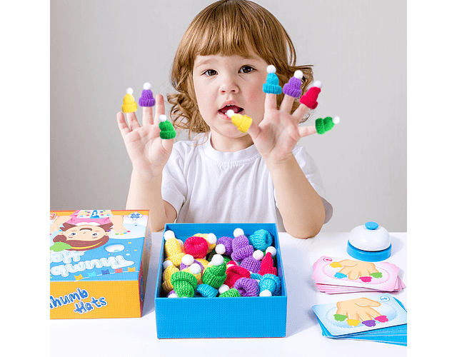 Juego Sombreros Para Dedos