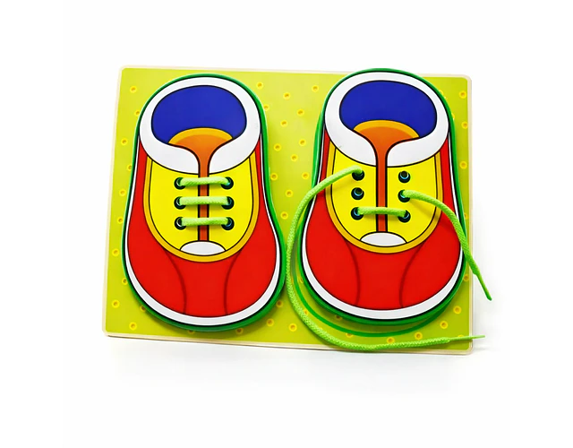 Zapatos Para Aprender Amarrar Cordones