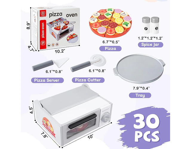 Pizza De Madera Con Horno 