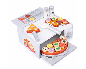 Pizza De Madera Con Horno 