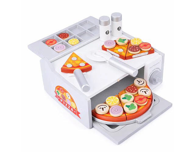 Pizza De Madera Con Horno 