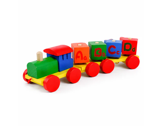 Tren Cubos Giratorios Pequeño