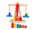 Balanza De Madera Montessori Juguete Didáctico Niños