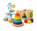 Set Juguetes De Madera Para Niños Montessori