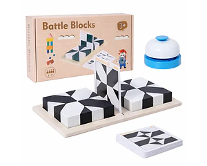 Juego de Batalla Blanco y Negro