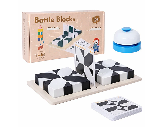 Juego de Batalla Blanco y Negro