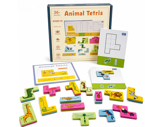 Desafío Tetris Animales