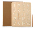 Tablero de Grafomotricidad Números y Letras
