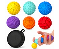 Pack 6 Unidades Pelotas Magnéticas Antiestrés Sensoriales