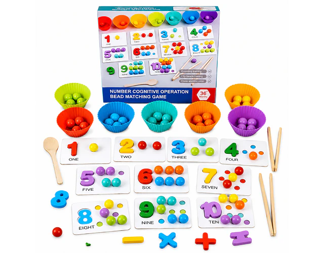 Juego didáctico Números y cuentas