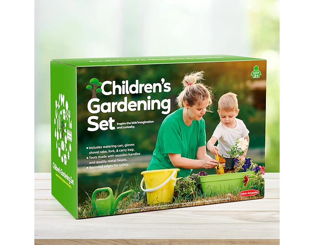 Set de Jardinería Infantil 16 Piezas 
