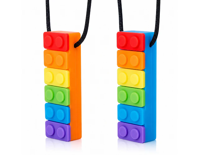 Collar Mordedor Sensorial Lego
