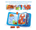 Libro Sensorial de Fieltro Arca De Noé