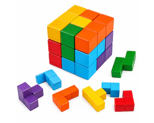 Cubo Soma de Madera