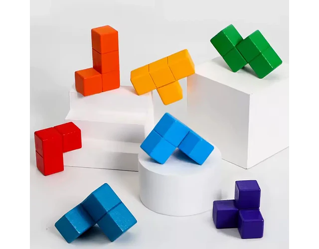 Cubo Soma de Madera