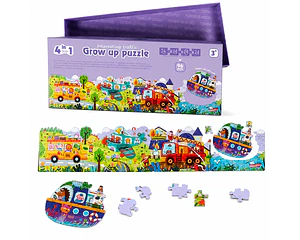 Puzzle Progresivo 94 Piezas Grow Up