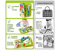 Libro Sensorial Montessori Granja Estimulación Cognitiva