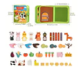 Libro Sensorial Montessori Granja Estimulación Cognitiva