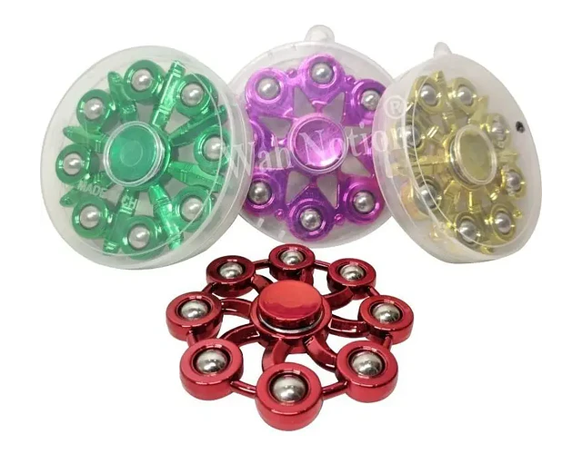 Spinner Metálico Antiestrés Sensorial