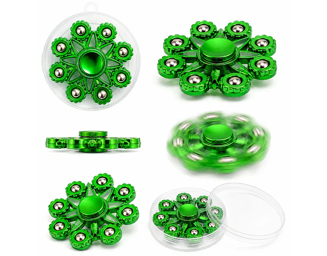 Spinner Metálico Antiestrés Sensorial